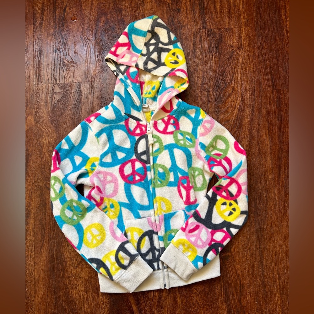 Girls zip up size medium